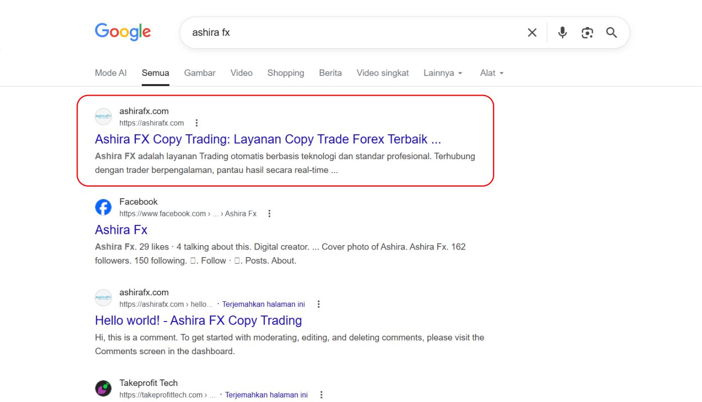 jasa pembuatan website tampil di google
